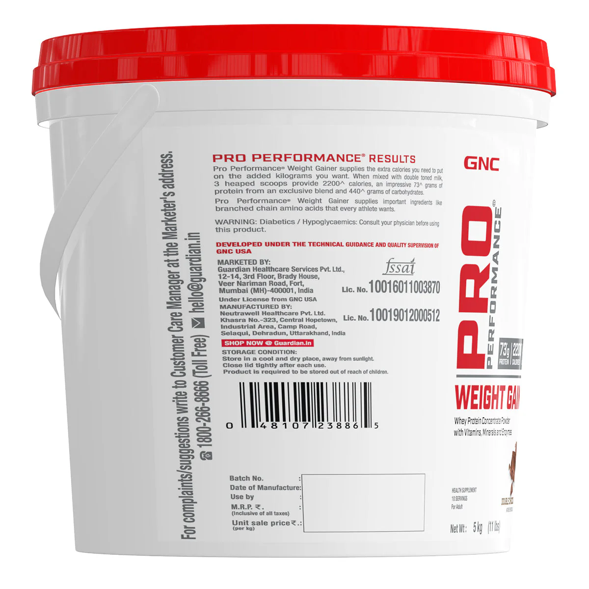 GNC Pro Performance Weight Gainer 3KG Double Chocolate - Image 26