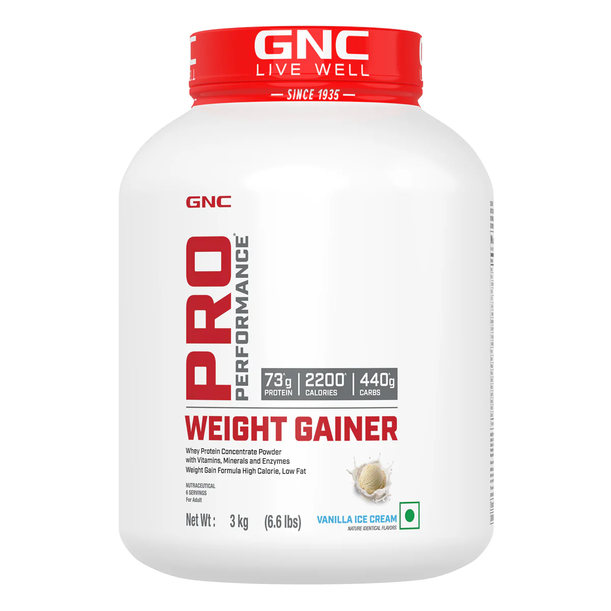 GNC Pro Performance Weight Gainer 3KG with Shaker - Image 9