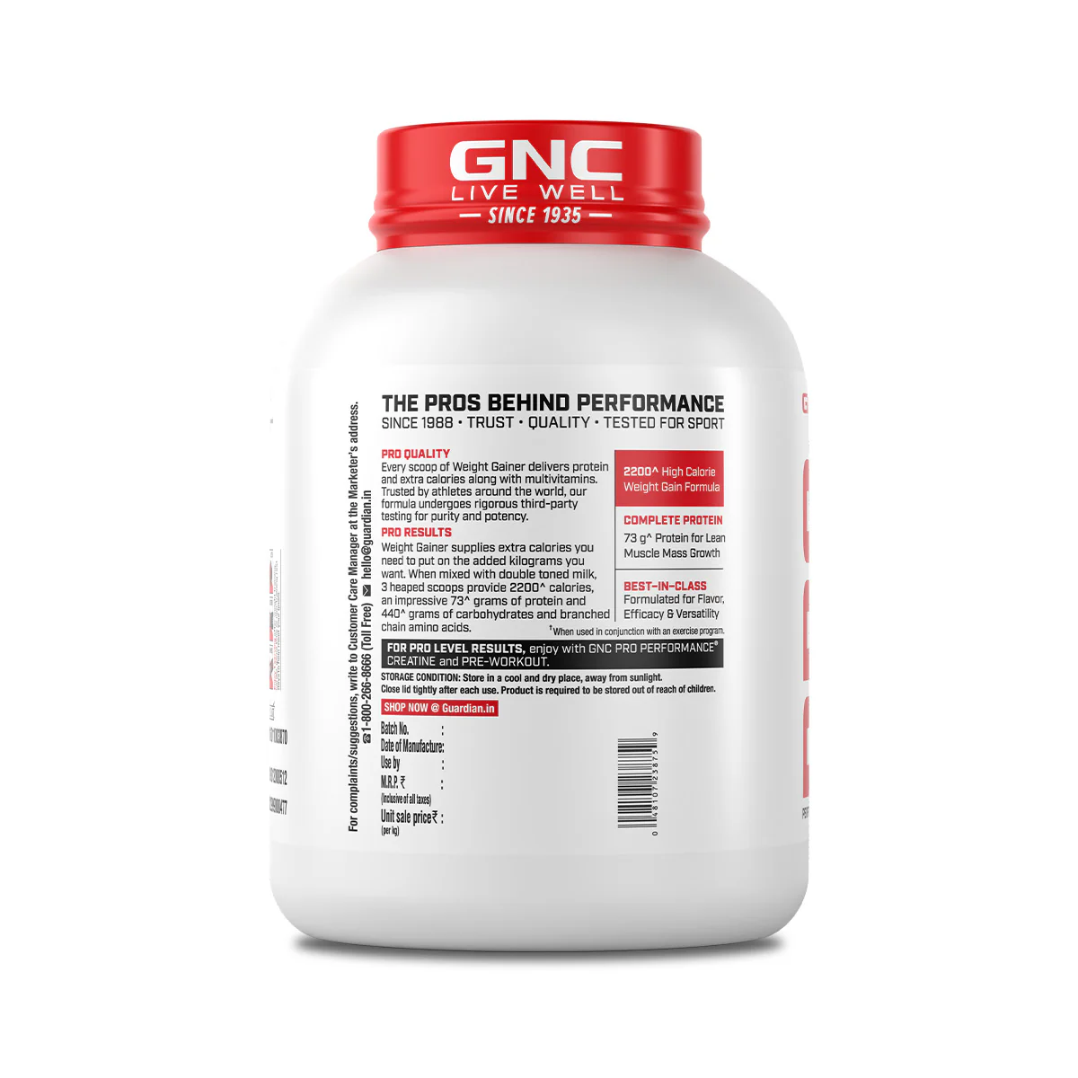 GNC Pro Performance Weight Gainer - Image 56