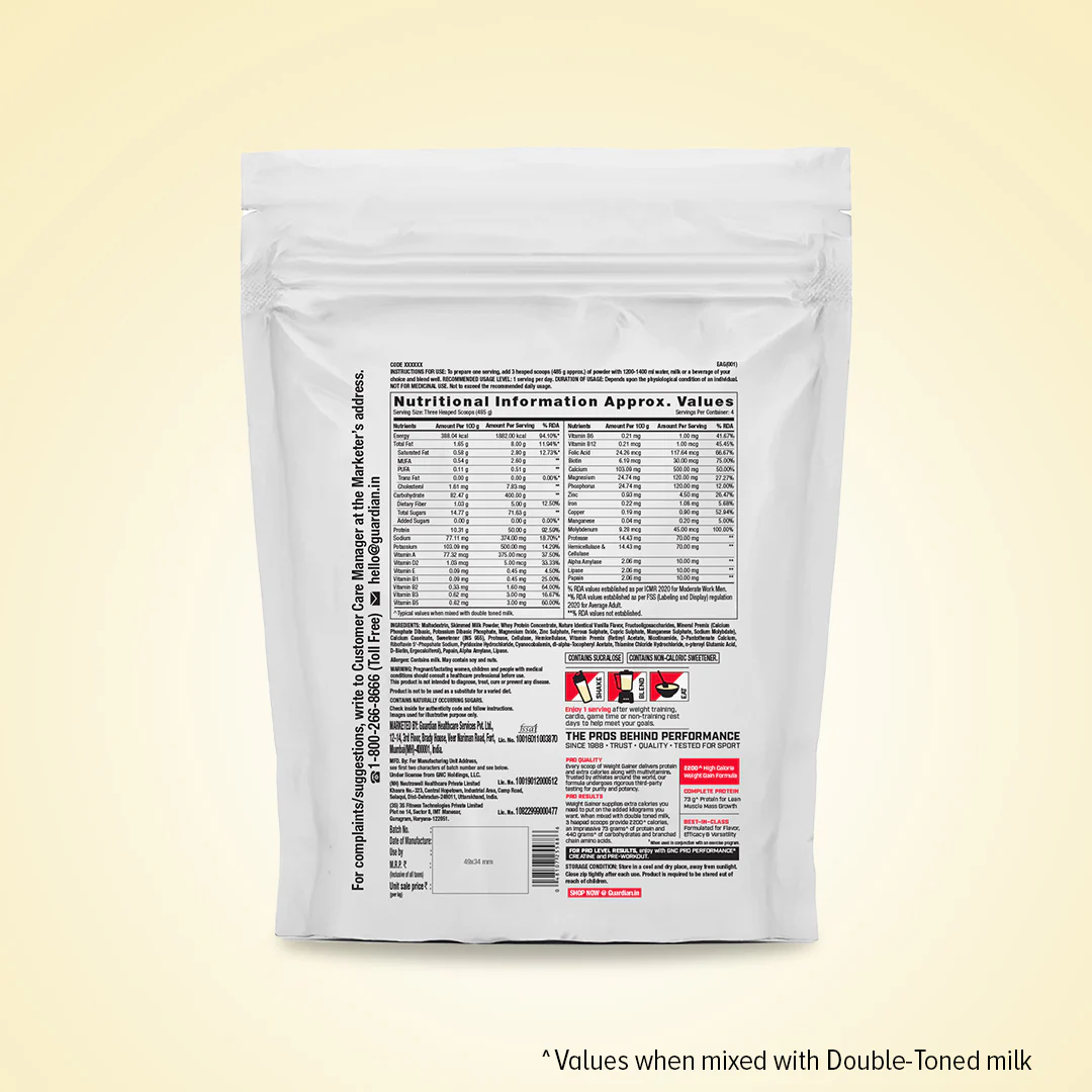 GNC Pro Performance Weight Gainer - Image 23
