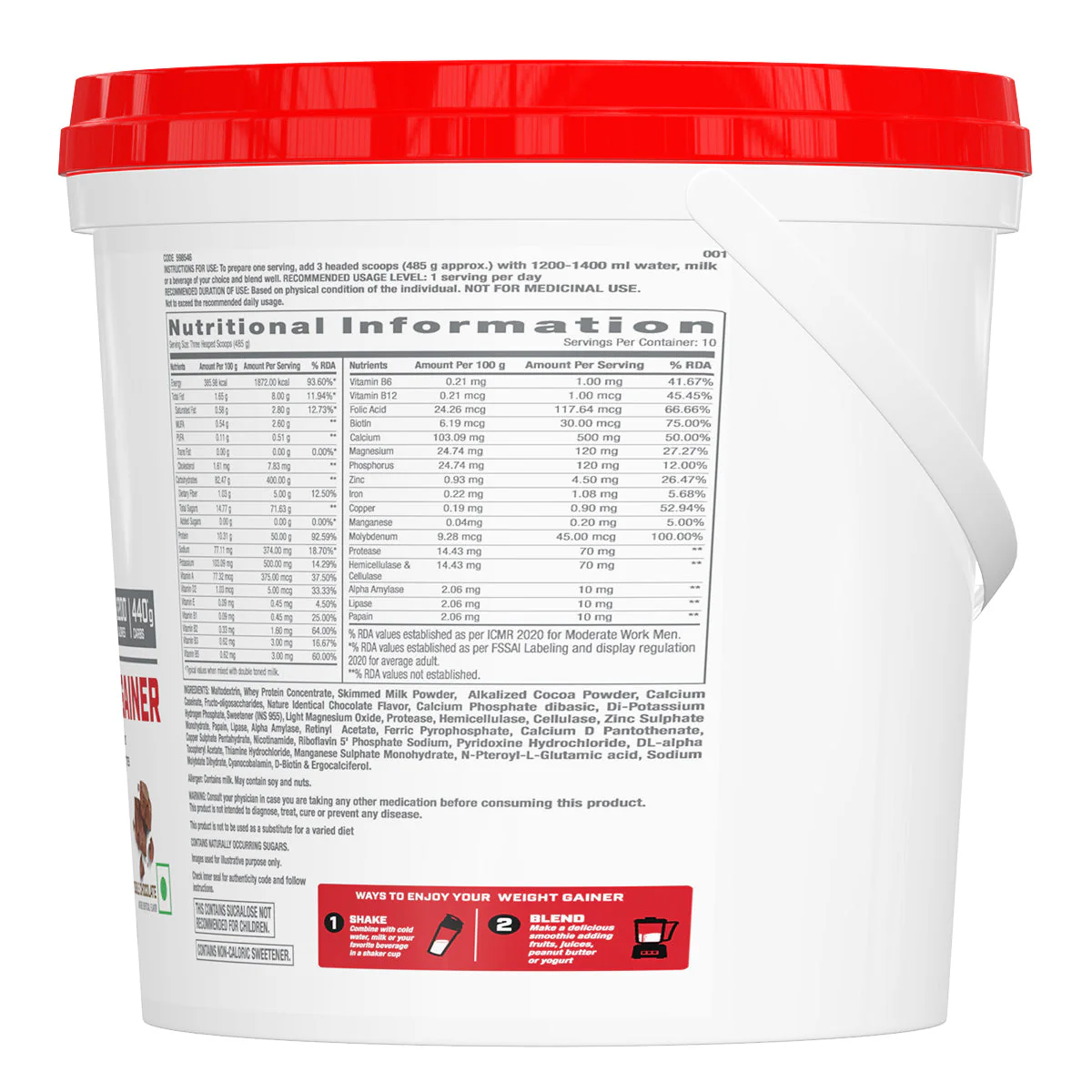 GNC Pro Performance Weight Gainer| Expiry - 2024-04-30 - Image 7