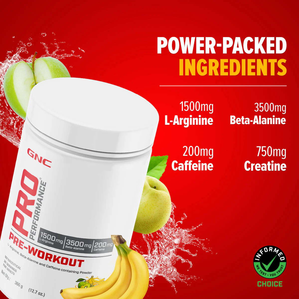 GNC Pro Performance Pre-Workout| Expiry - 2025-04-30 - Image 2