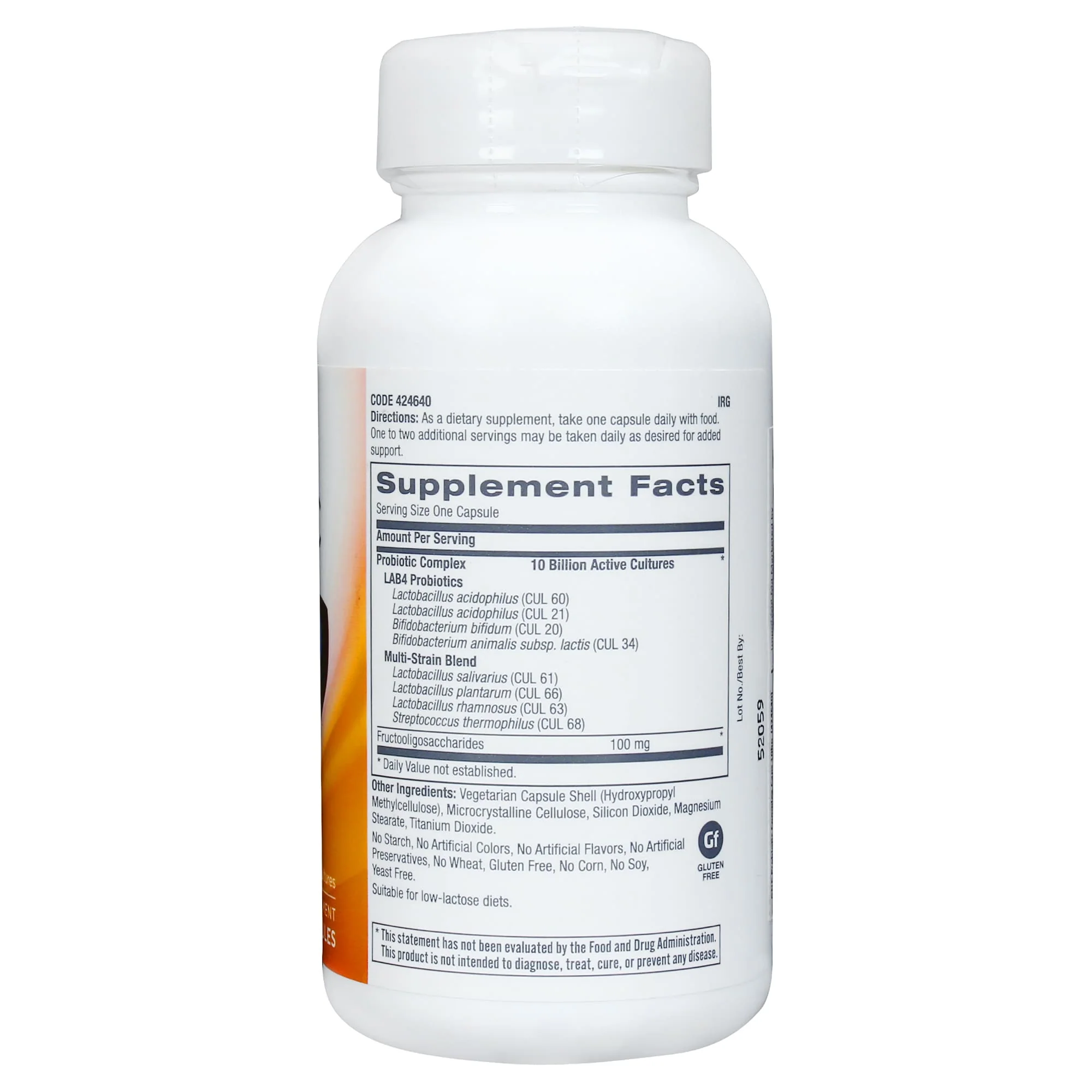 GNC Probiotic Complex with 10 Billion CFUs - Image 3