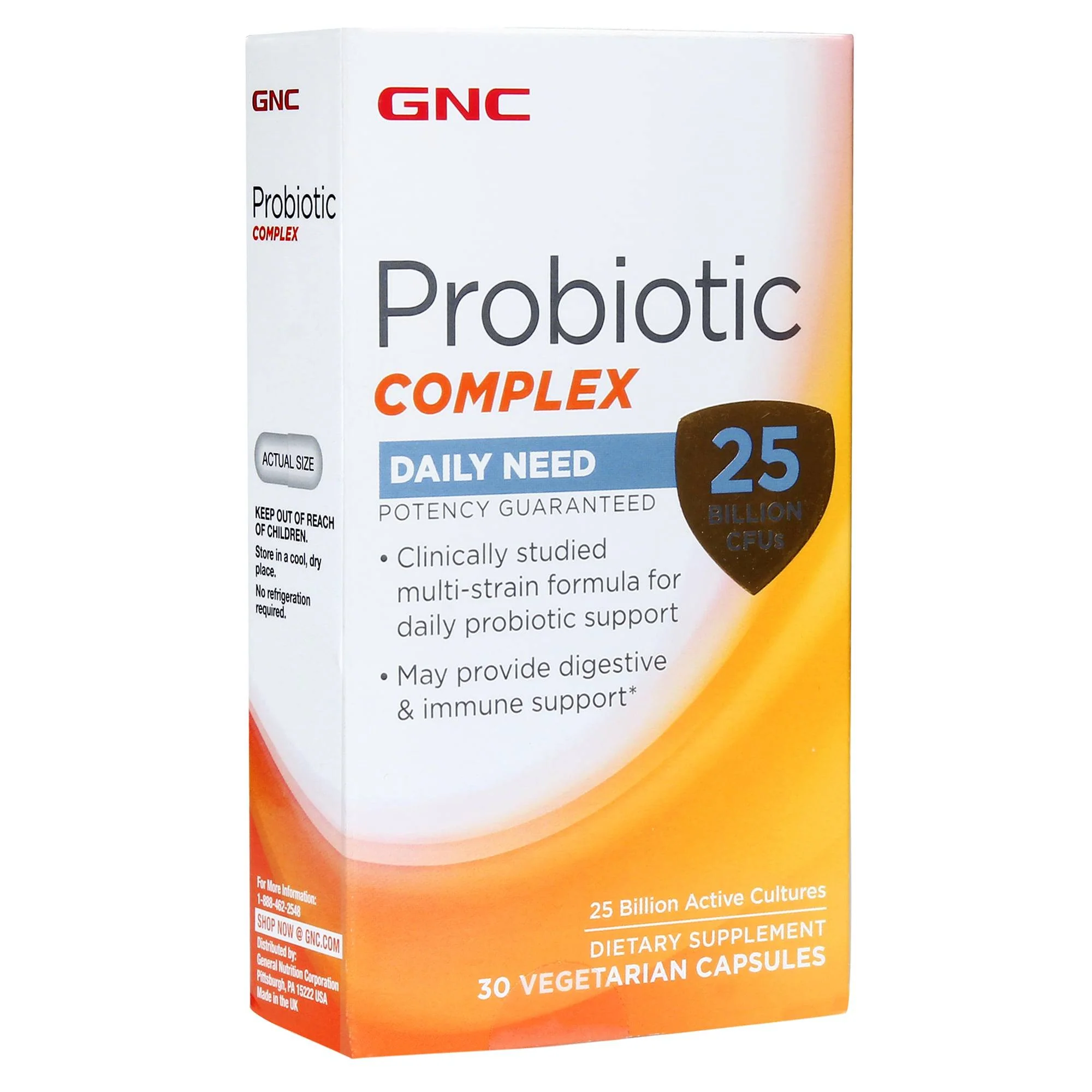GNC Probiotic Complex with 25 Billion CFUs - Image 4