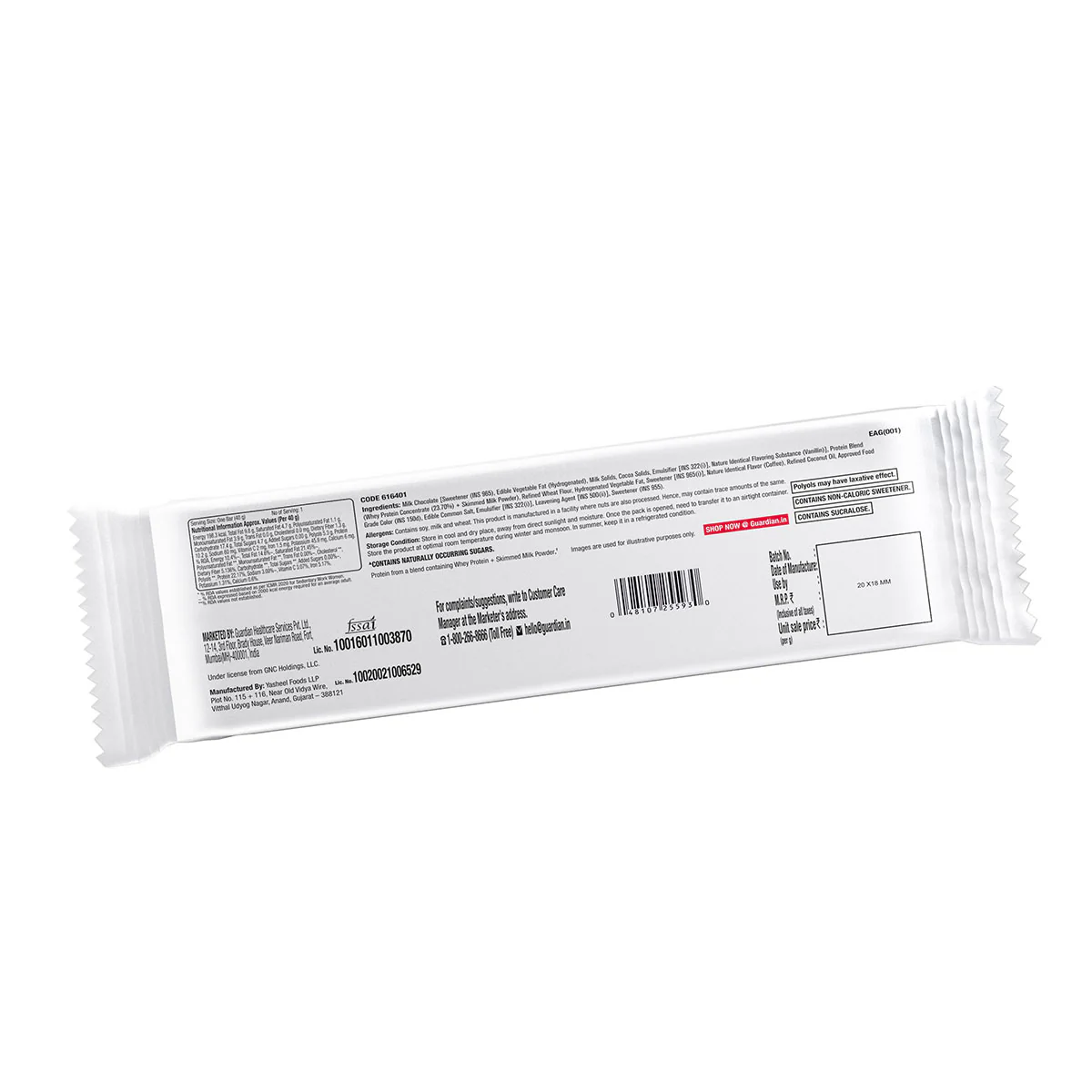 GNC Protein Wafer Bar (Coffee) - Image 13