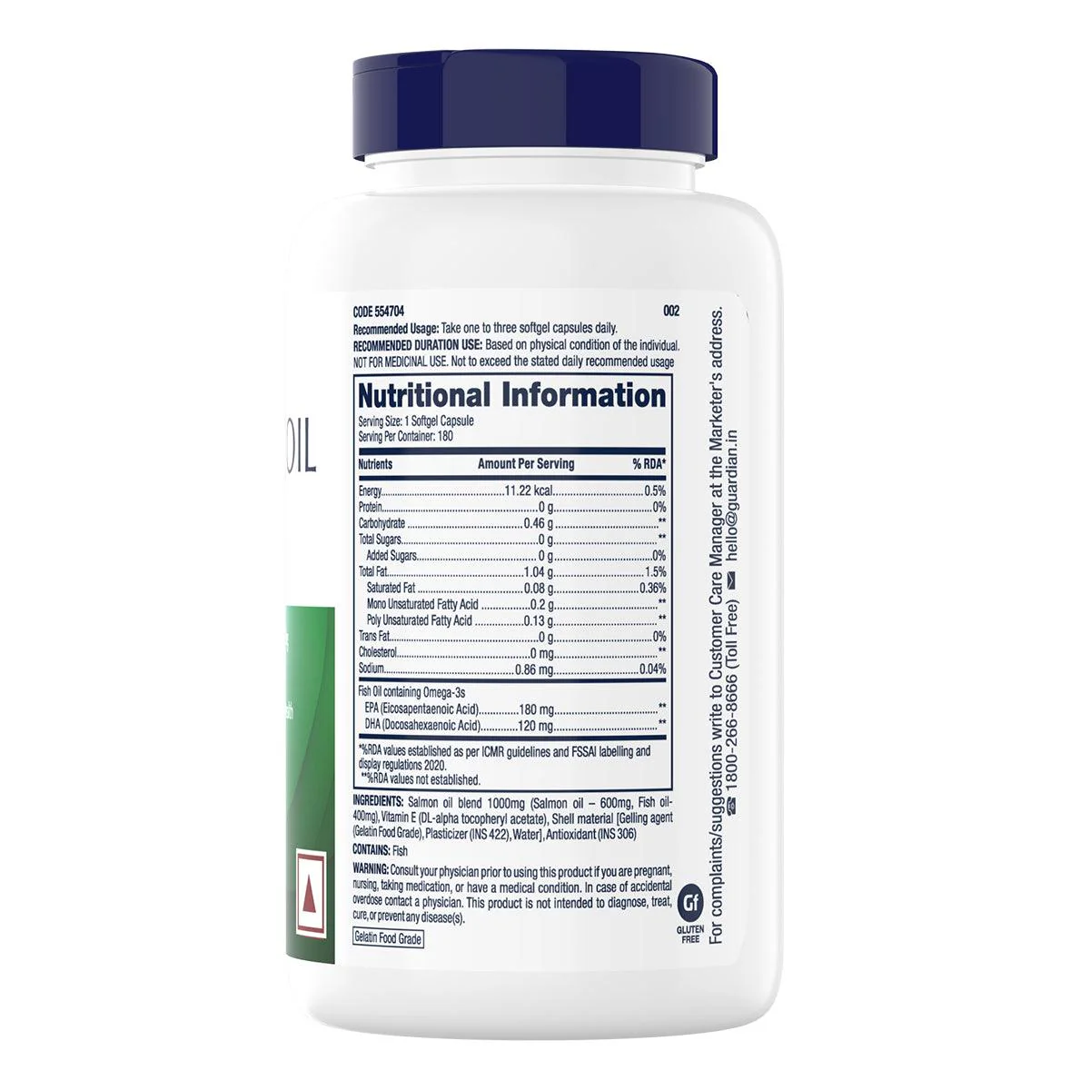 GNC Salmon Oil 1000mg - Image 7