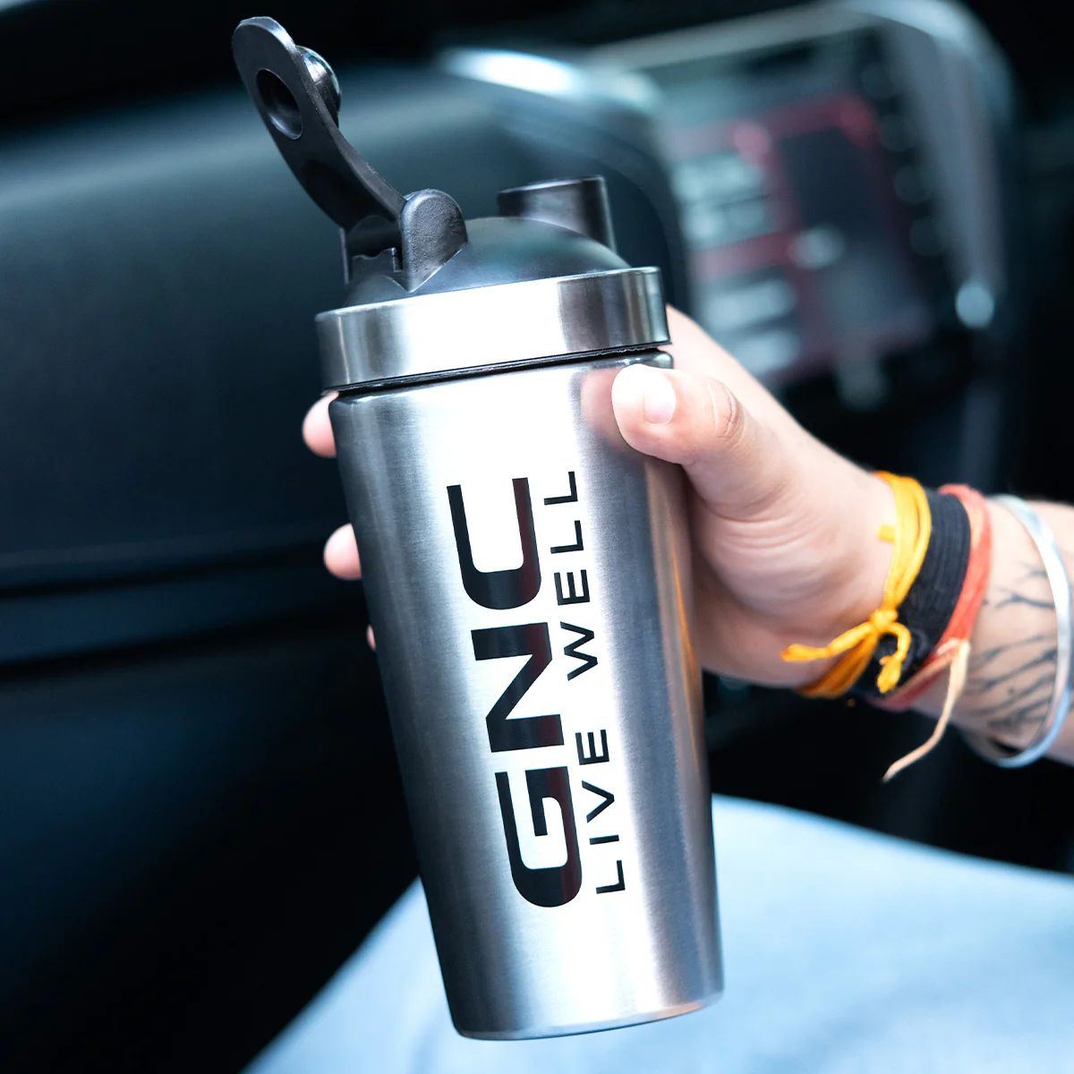 GNC Strong Steel Shaker - 750ML - Image 2