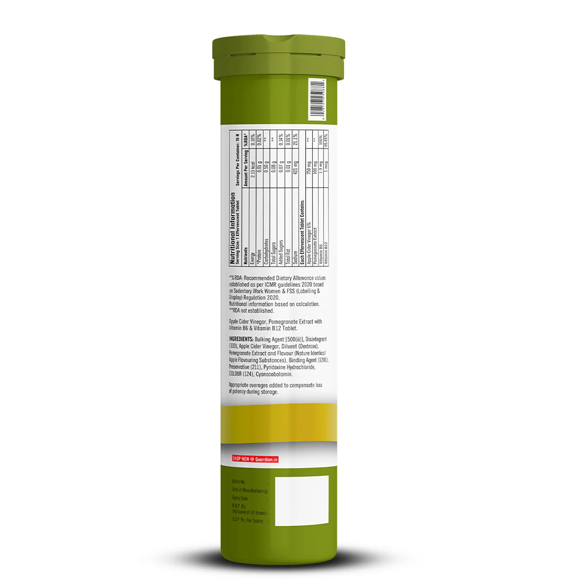 GNC Super Foods Apple Cider Vinegar 750mg -Clearance | Expiry - 2026-02-28 - Image 7