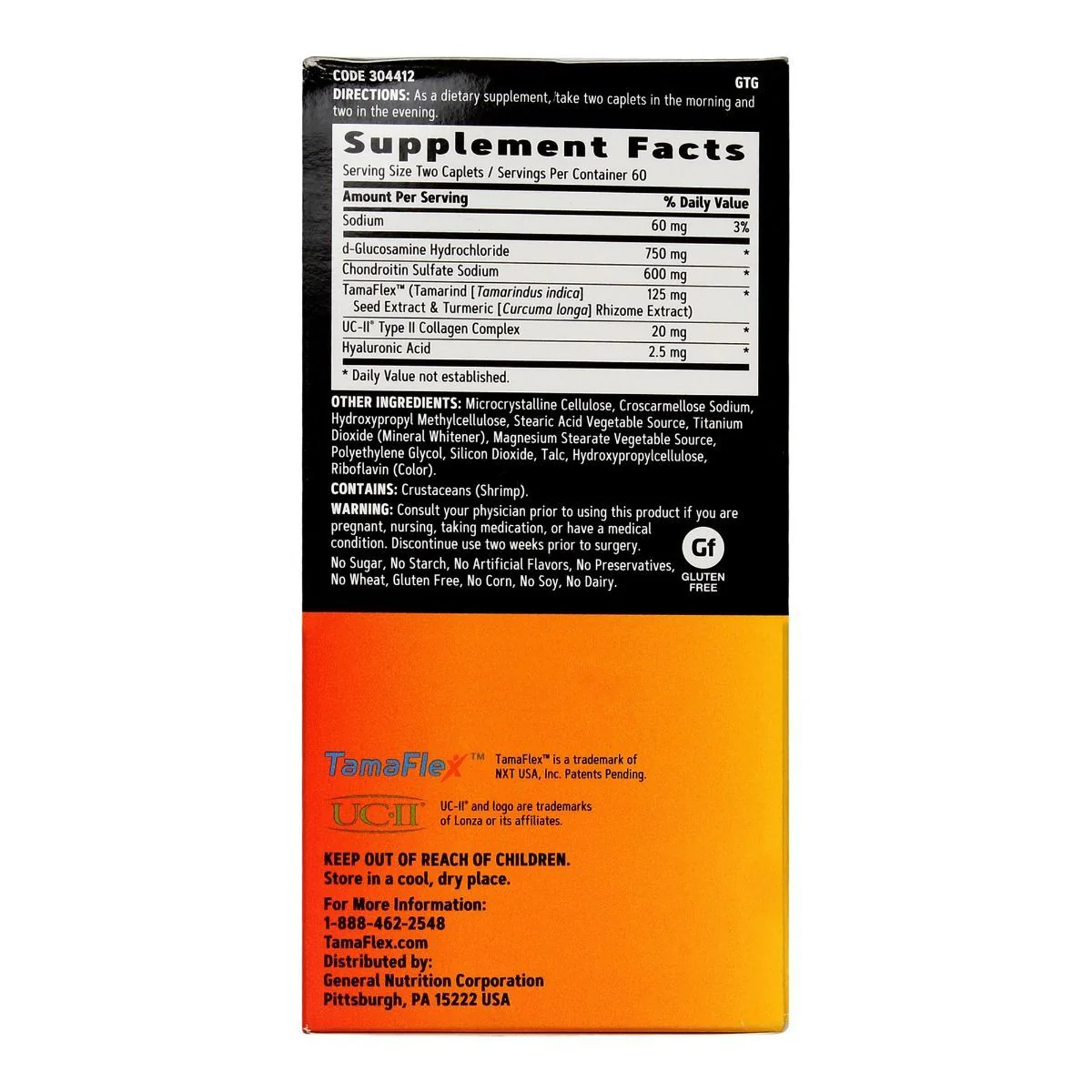 GNC TamaFlex Complete Caplets 1x120 - Clearance Sale - Image 5