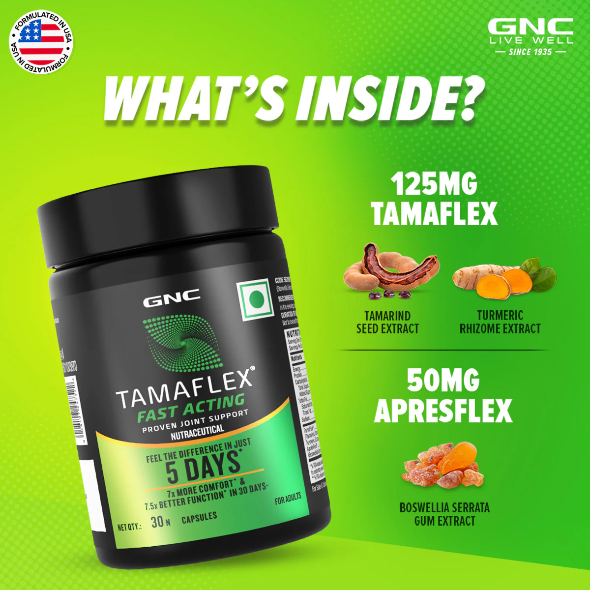 GNC TamaFlex Fast Acting - Clearance Sale - Image 3