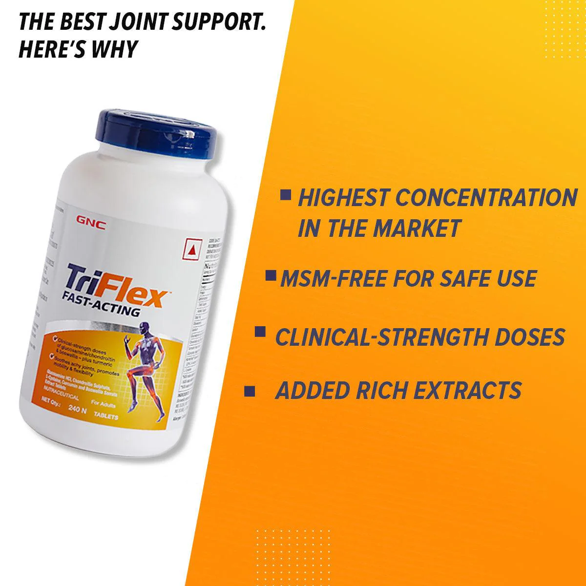 GNC TriFlex Fast-Acting - Clearance Sale - Image 10