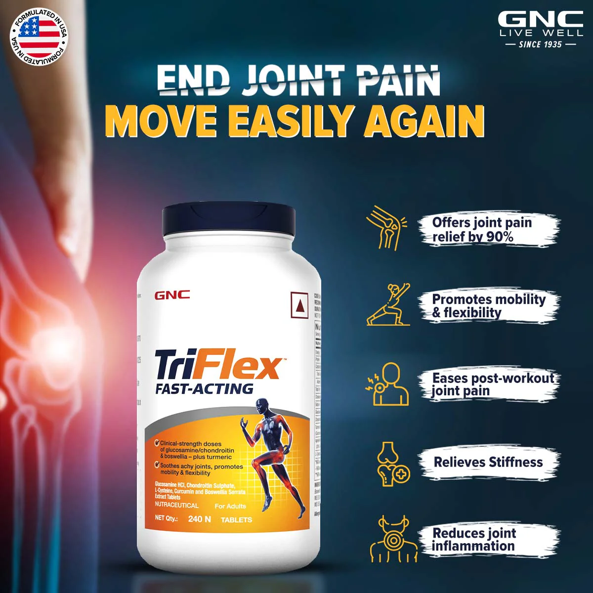 GNC TriFlex Fast-Acting - Clearance Sale - Image 5