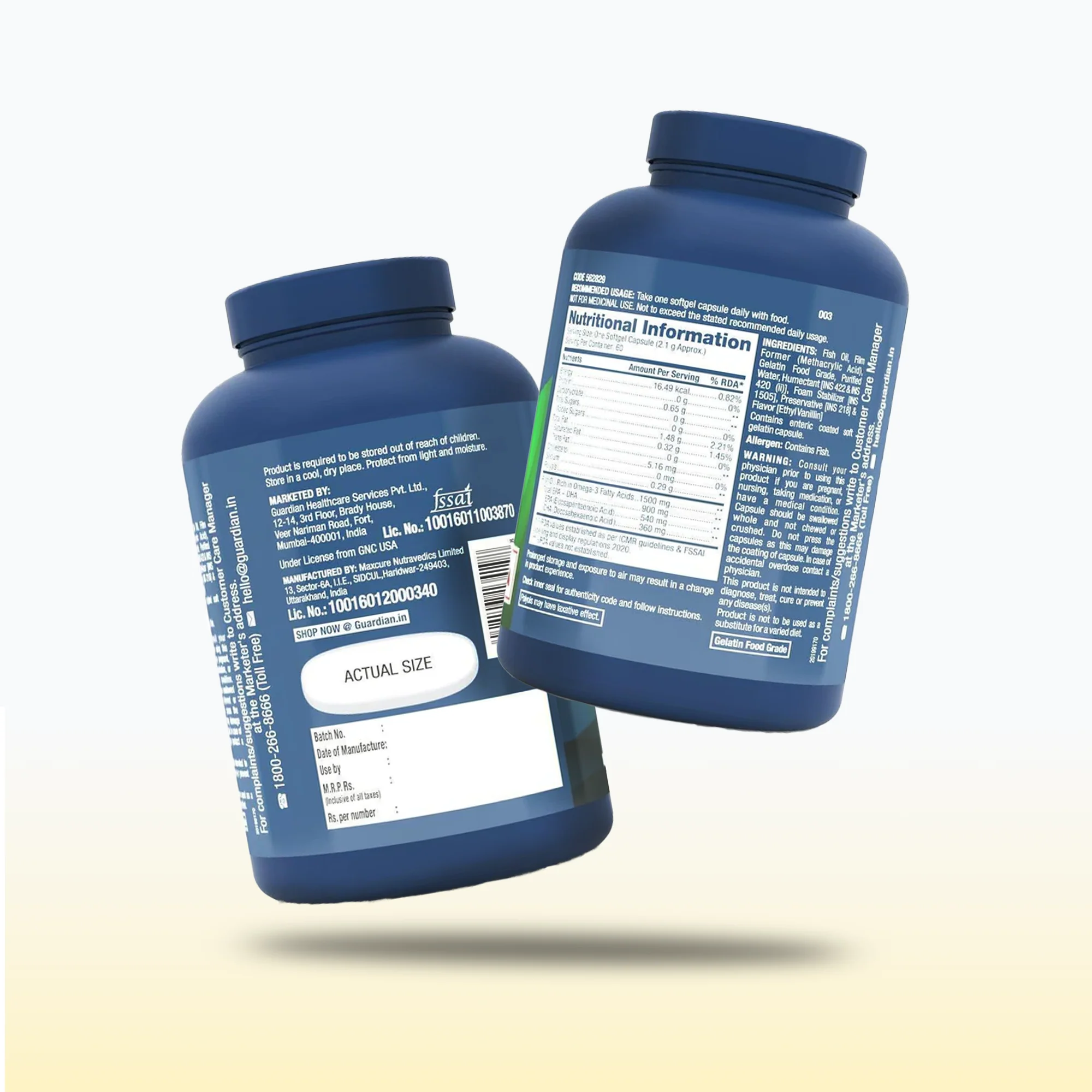 GNC Triple Strength Fish Oil - Image 19