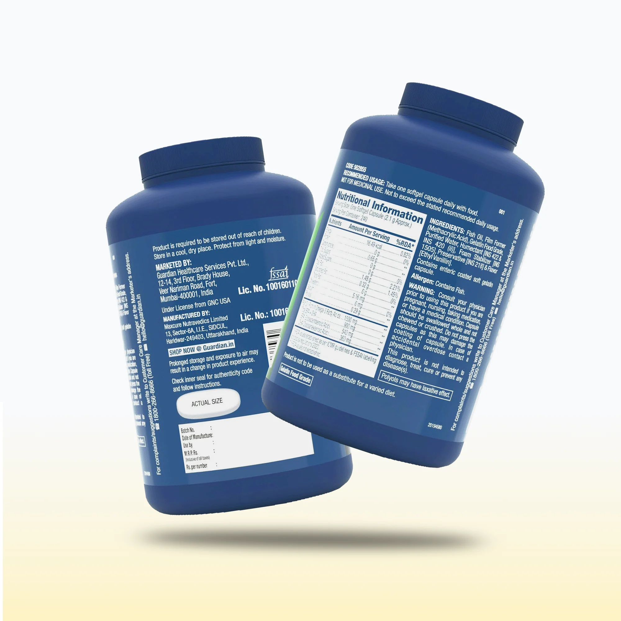 GNC Triple Strength Fish Oil - Image 42