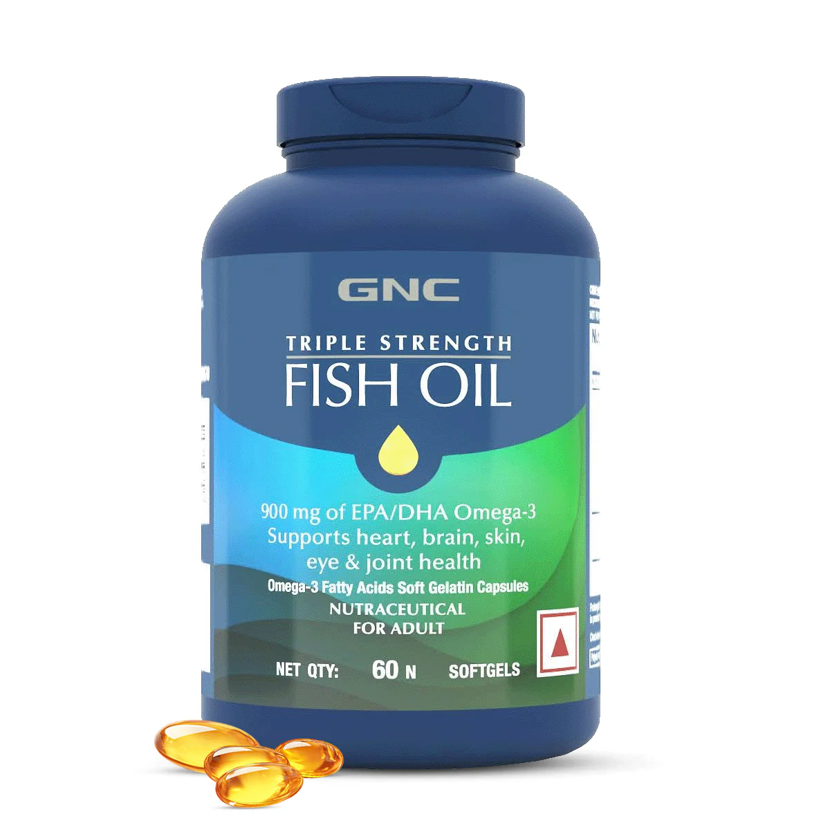GNC Triple Strength Fish Oil - Image 2