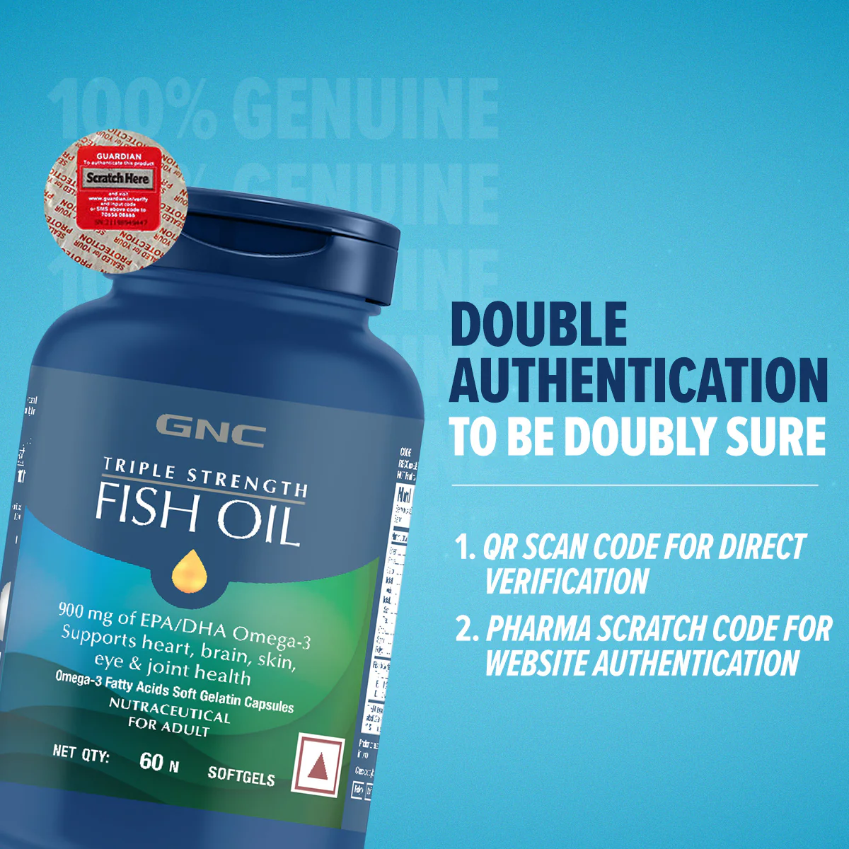 GNC Triple Strength Fish Oil - Image 20