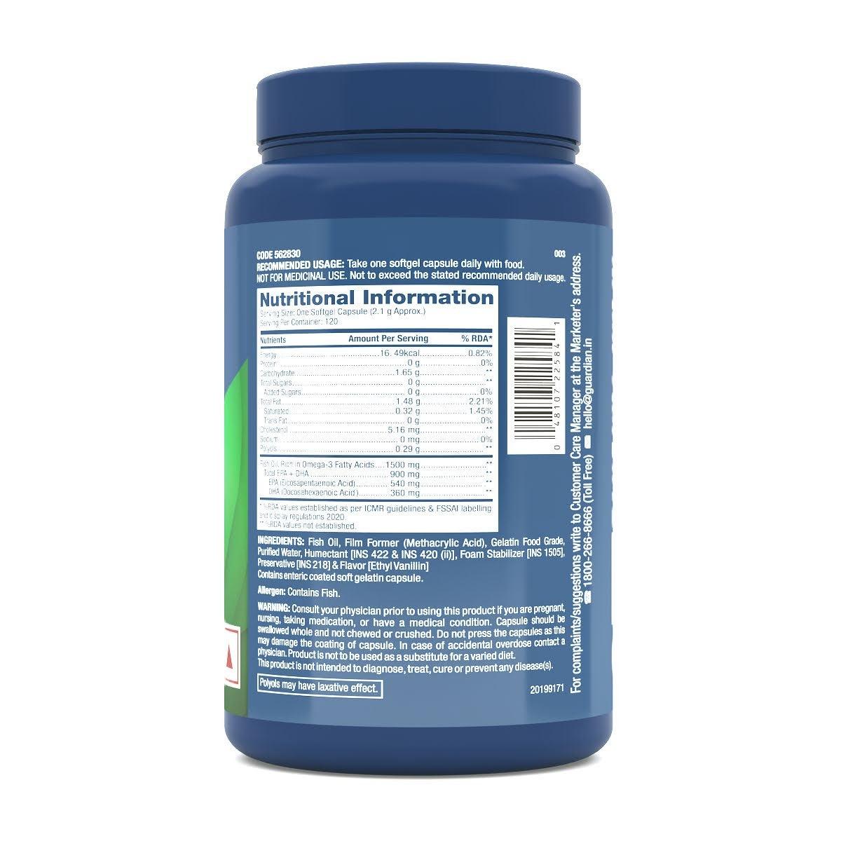 GNC Triple Strength Fish Oil - Image 26