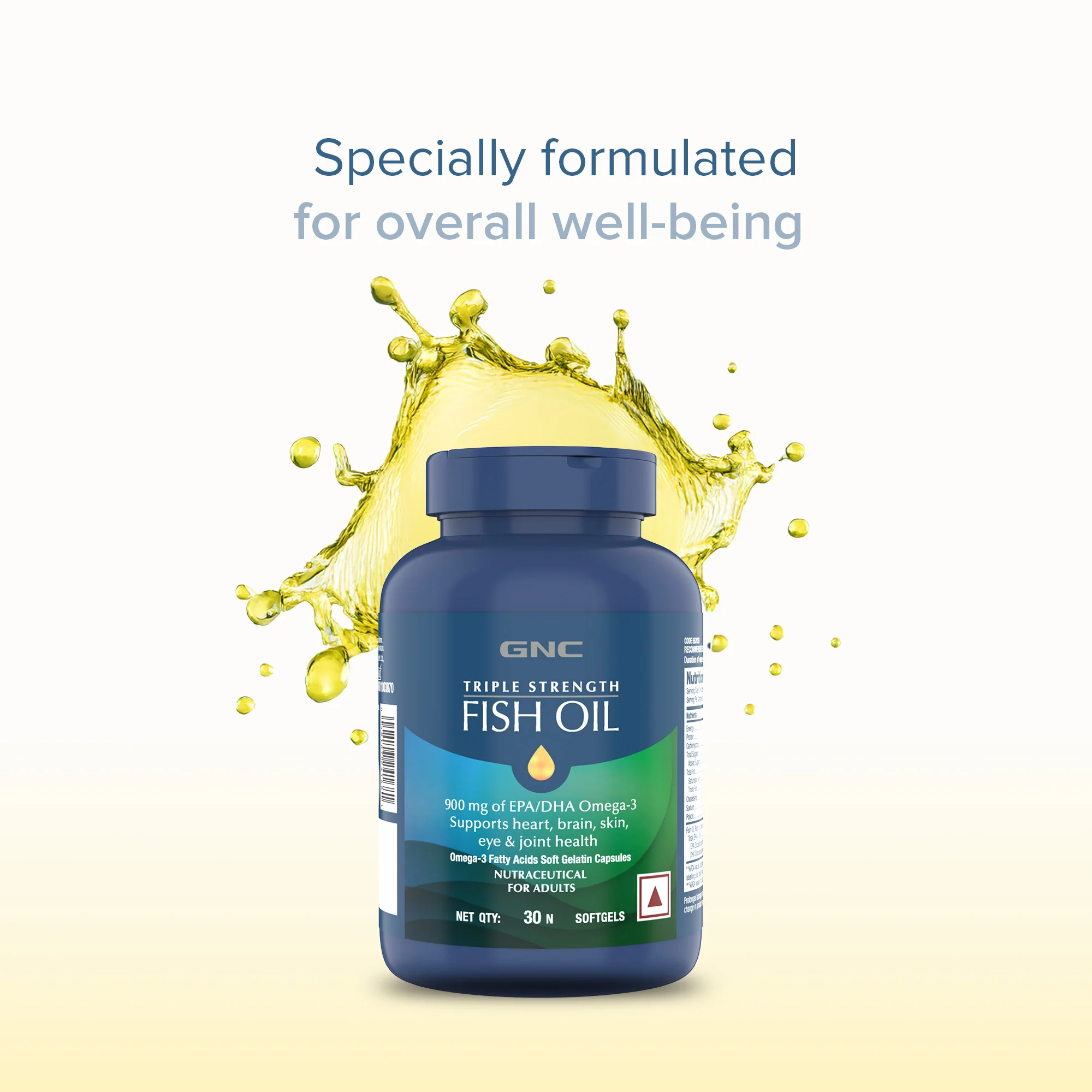 GNC Triple Strength Fish Oil - Image 6