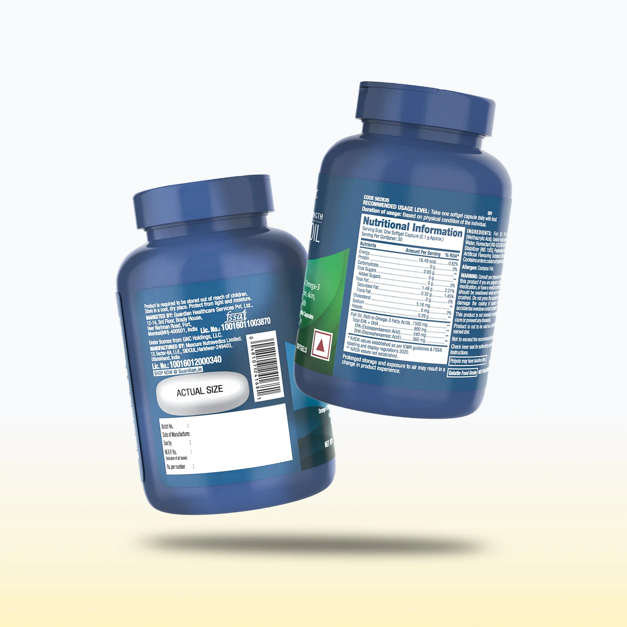 GNC Triple Strength Fish Oil - Image 8