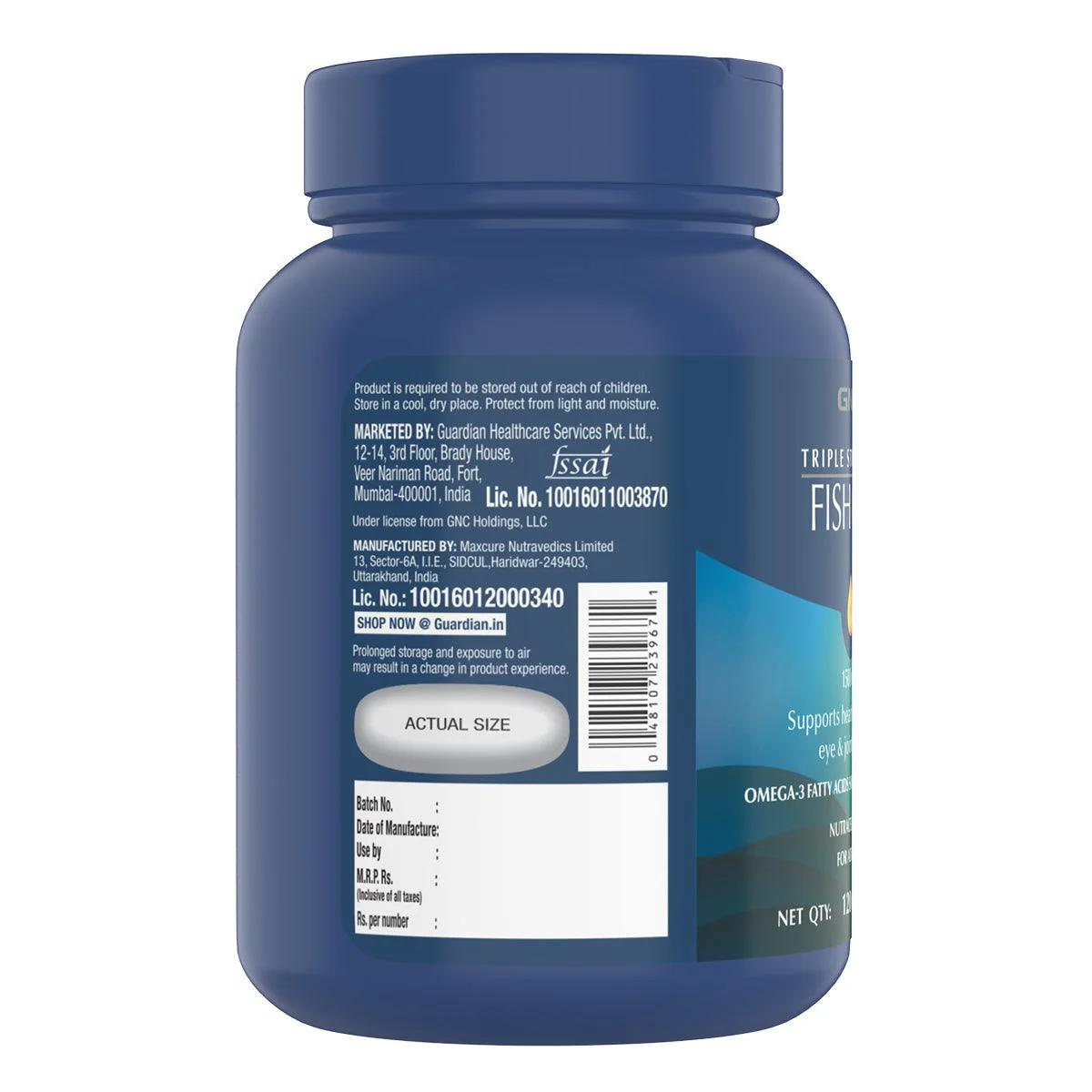 GNC Triple Strength Fish Oil Mini - Image 14