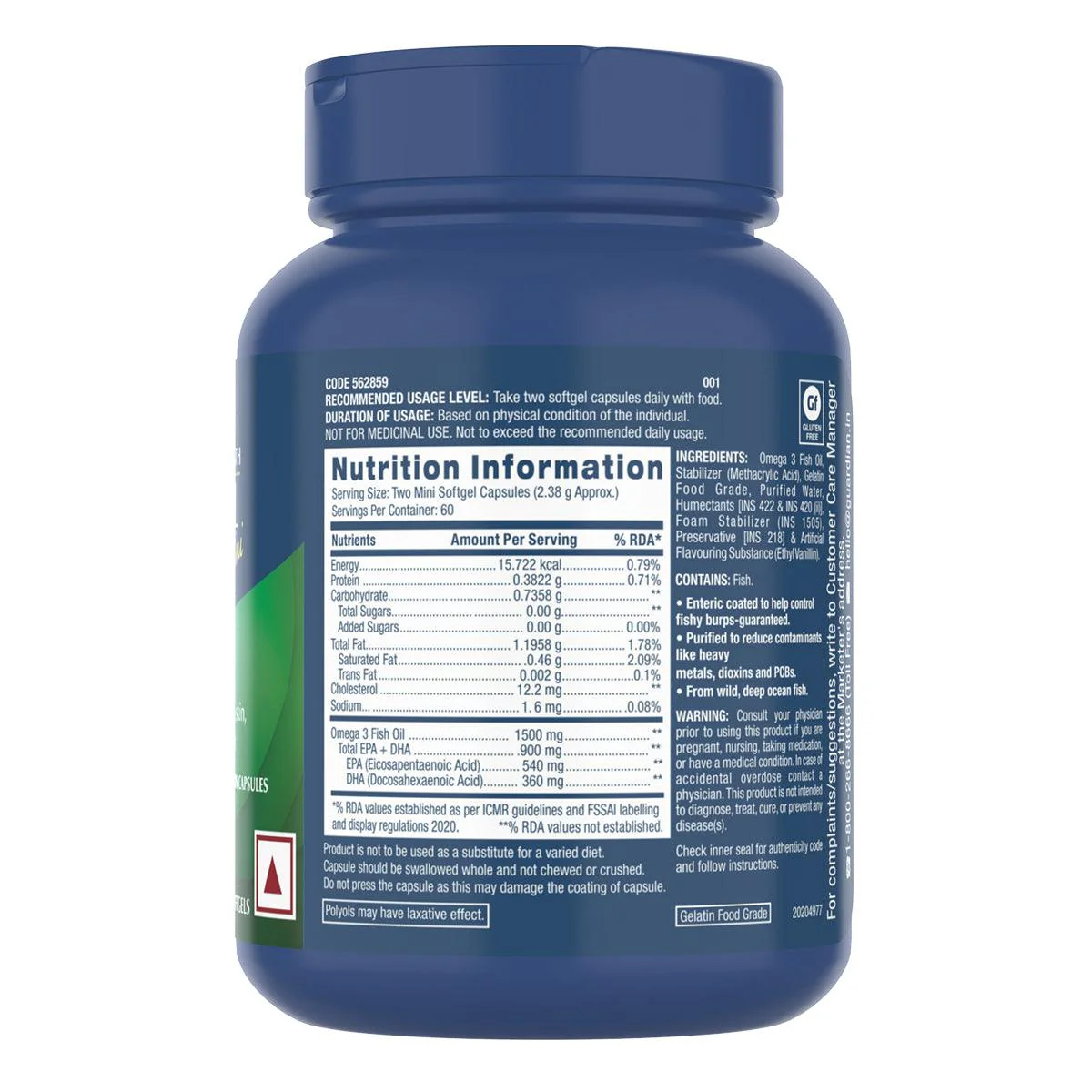 GNC Triple Strength Fish Oil Mini - Image 15