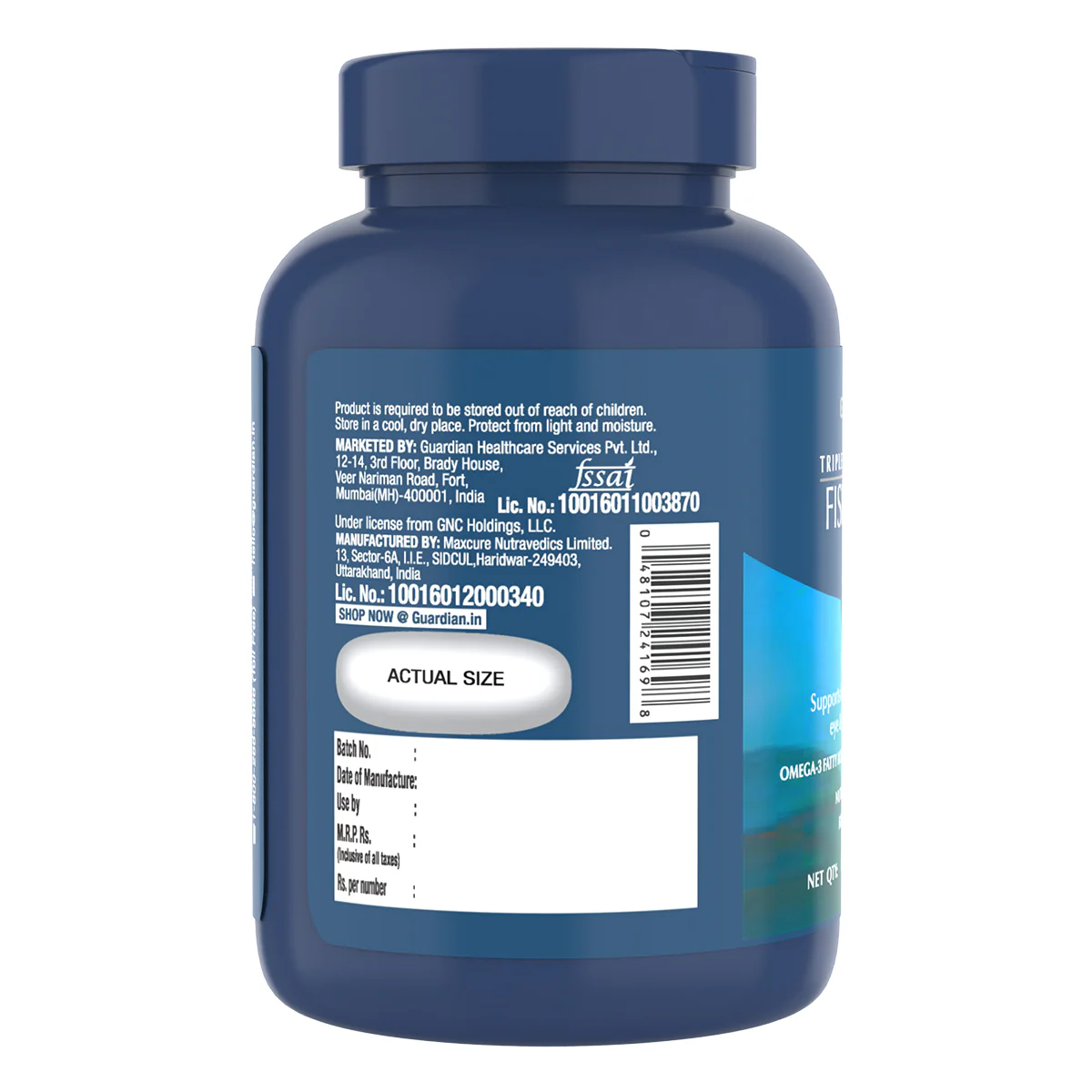 GNC Triple Strength Fish Oil Mini - Image 18