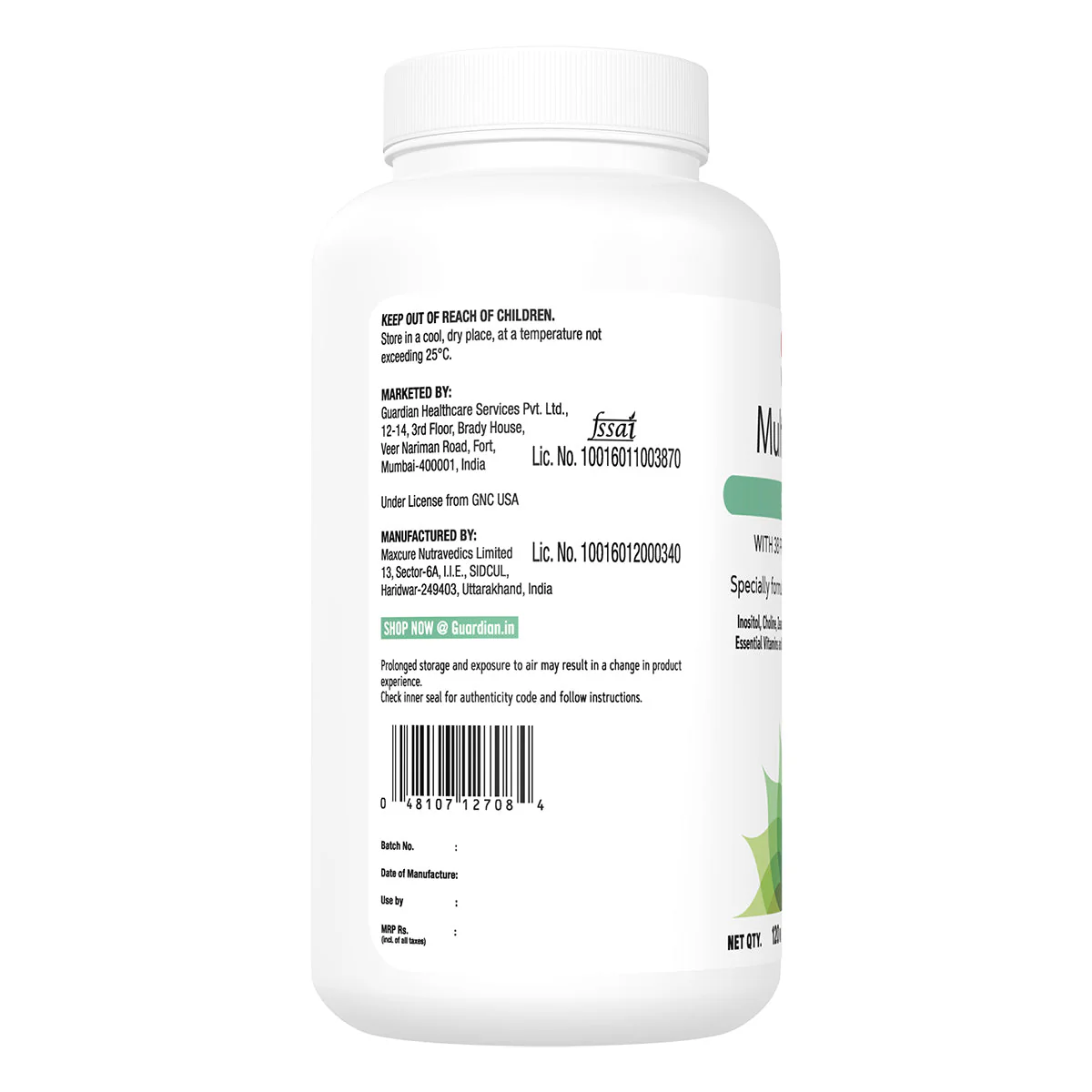 GNC Women's 50 Plus Multivitamin - Clearance Sale| Expiry - 2025-05-31 - Image 9