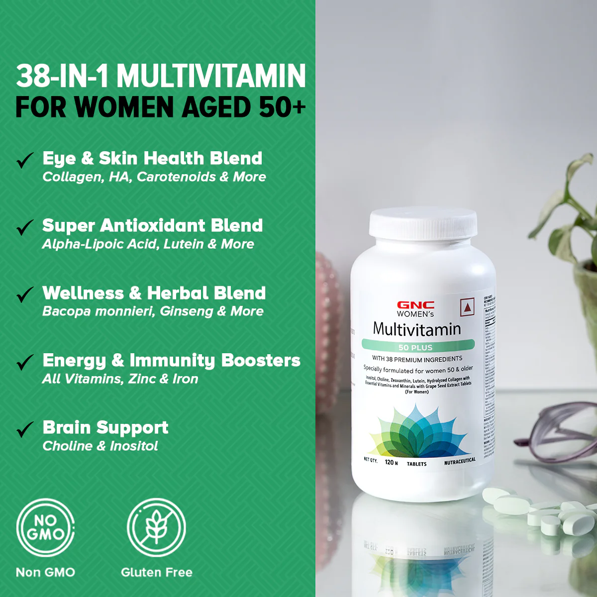 GNC Women's 50 Plus Multivitamin - Image 3