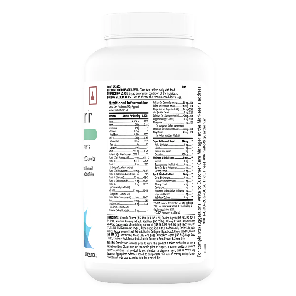 GNC Women's 50 Plus Multivitamin - Image 8