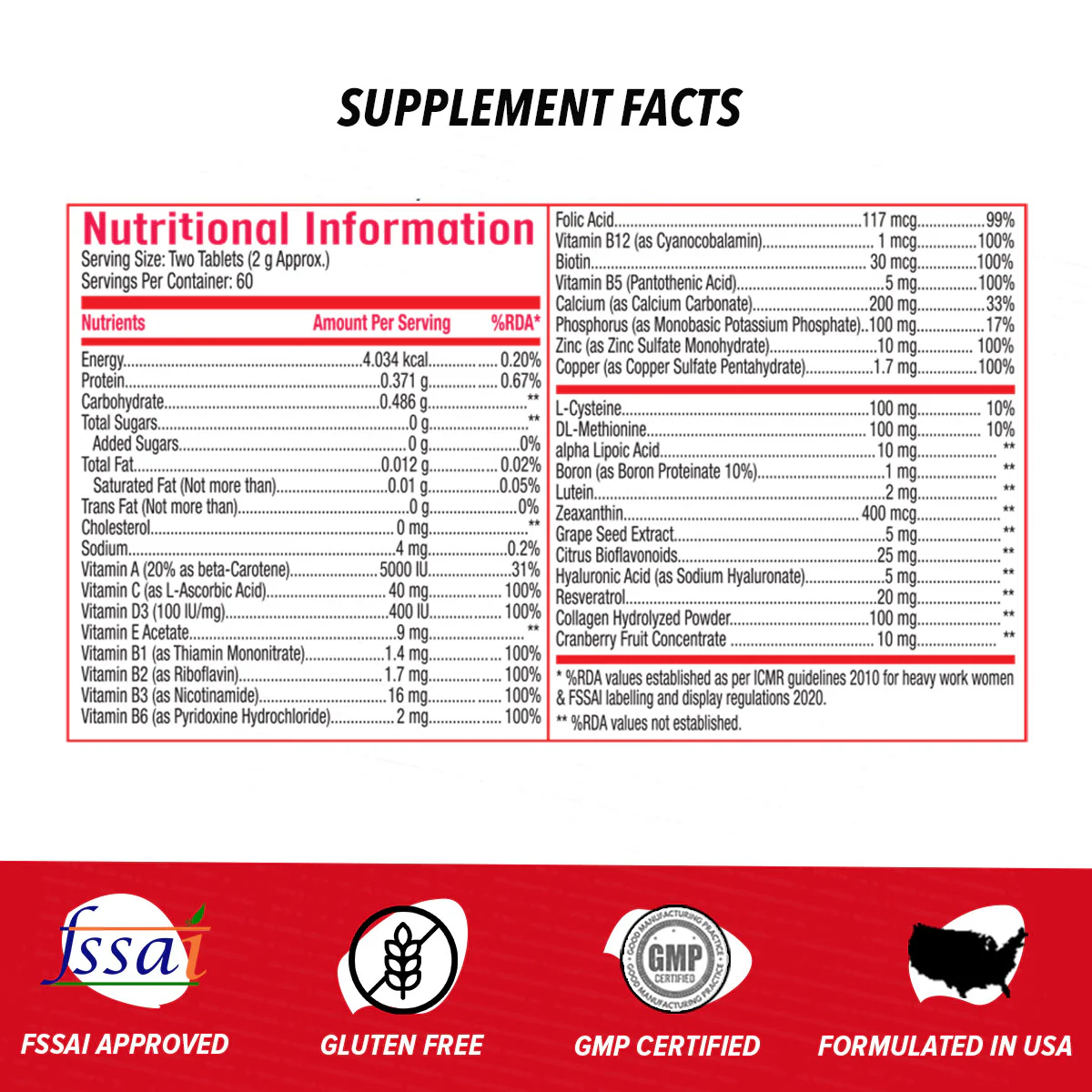 GNC Women's Hair, Skin & Nails - Image 5