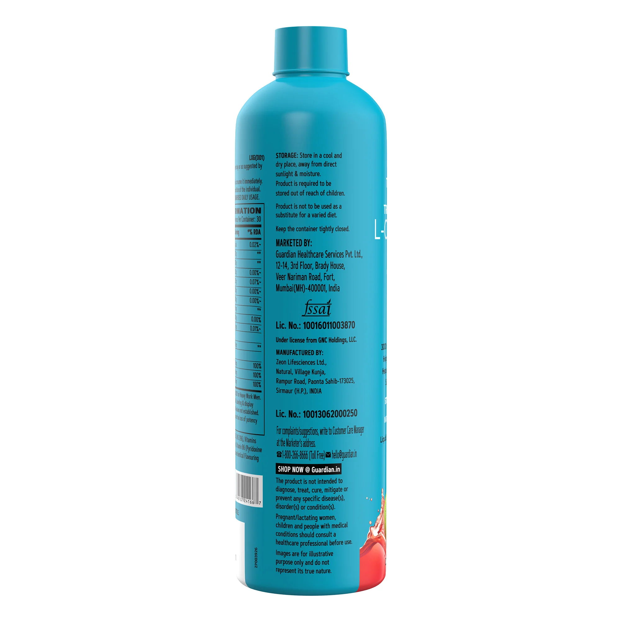 Triple Strength L-Carnitine Liquid 450 ml - Image 18