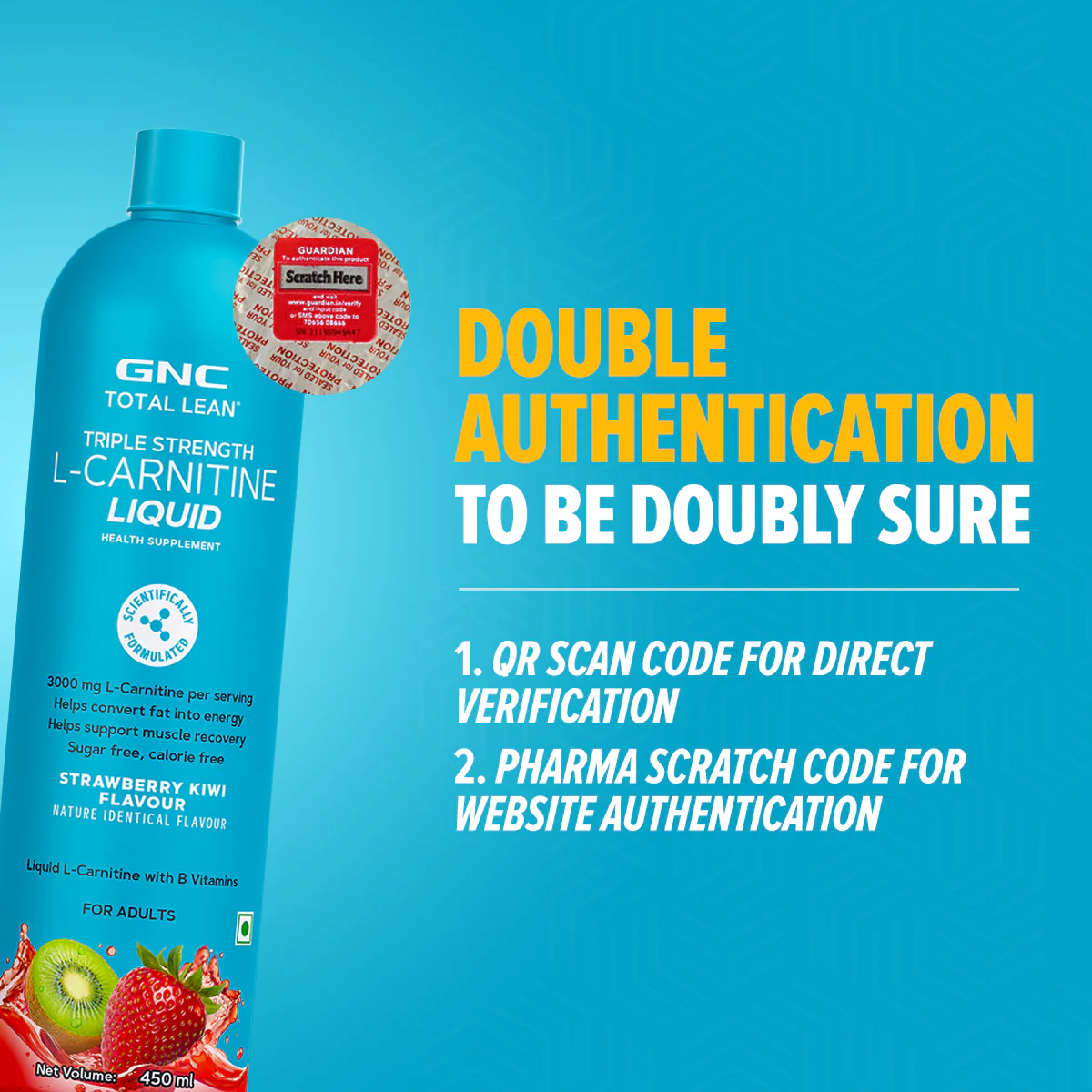 Triple Strength L-Carnitine Liquid 450 ml - Image 9